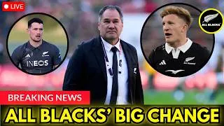 Thumbnail: All Blacks Make Key Changes for Springboks Rematch as Dave Rennie Solves Injury Issue#allblacks