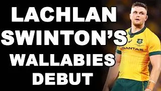 Thumbnail: Lachlan Swinton's Wallabies Debut