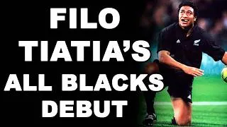 Thumbnail: Filo Tiatia's All Blacks Debut