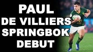 Thumbnail: Paul de Villiers Springbok Debut