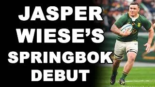 Thumbnail: Jasper Wiese's Springbok Debut