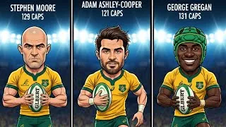 Thumbnail: Australian Rugby LEGENDS: The Most Capped Player in Every Position