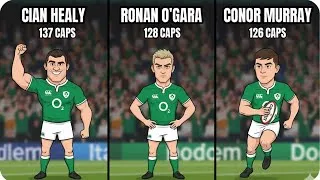 Thumbnail: Irish Rugby LEGENDS: The Most Capped Player in Every Position