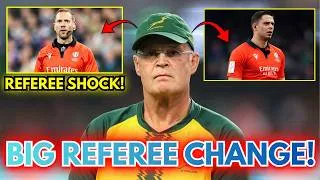 Thumbnail: Springboks vs All Blacks: HUGE Referee Change Confirmed for Rugby’s Greatest Rivalry!#springboks
