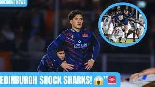 Thumbnail: Edinburgh STUN Sharks 33-28 😱 | INSANE Try Seals It & Playoff Dreams OVER!