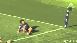 Thumbnail: Rene Ranger breaks Zane Kirchner to finish an amazing try. Blues v Bulls - 2013.