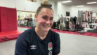 Thumbnail: England 7s star Meg Jones is back in XVs with the Red Roses and loving the challenge