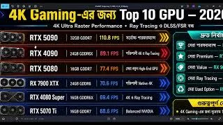 Thumbnail: Top 10 GPU for 4K Gaming in 2026