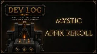 Thumbnail: RuinWatch | Mystic Affix Reroll Working 100% — Just Like Official (Diablo 3 Private Server)