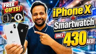 Thumbnail: iPhone X Mega Sale in UAE | Only 430 AED + FREE Smartwatch & Cable! | Rukh Mart LLC