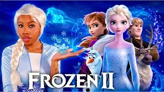 Thumbnail: I Dressed Up As Elsa To Watch FROZEN 2 For The First Time And Now I Have Powers ❄️ (Movie Reaction)