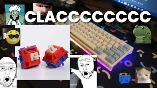 Thumbnail: CLACKIEST SWITCH EVER ?!?!?! (SP - Star Red Blue CP Switch FR4 Plate Sound Test)