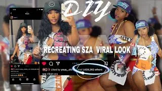 Thumbnail: I Recreated SZA’s Viral SNL Look (HOW TO!)💅🏾