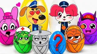 Thumbnail: Paper DIY💜 SPRUNKI Unboxing in my DIY Paper Game Book | How to make blind bag 💜Rumi DIY World