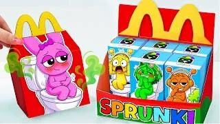 Thumbnail: Paper DIY 💜 Unboxing SPRUNKI - Pinki Surprise blind box | How to make blind bag 💜 Rumi DIY
