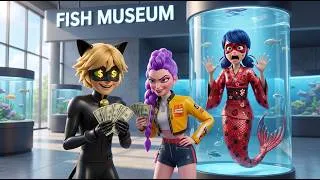 Thumbnail: Cat Noir SELL MERMAID Lady Bug FOR MONEY??? 😱 [ GOLDEN Cover ] Cat Noir, Lady Bug, Rumi Kpop MV