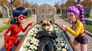 Thumbnail: R.I.P CAT NOIR 😱 SHOCKING TRUTH Behind His Accident [ GOLDEN ] Lady Bug Rumi Kpop Demon Hunters