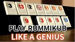 Thumbnail: PLAY RUMMIKUB LIKE  A GENIUS 107 #boardgames #rummikub #game