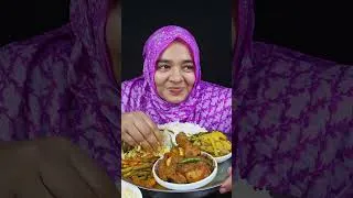 Thumbnail: Cooking & Eating Comport Lunch Garlic Chicken,Shrimp Loti,Fish Spinach,RiceSemui Bigbites AsmrEating