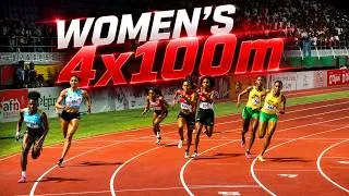 Thumbnail: The Fastest Women's 4x100m | Jamaica OBLITERATES Every Rival in the U20 Final
