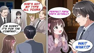 Thumbnail: [Manga Dub] A single dad, I took my brother's arranged date, but my daughter...!? [RomCom]