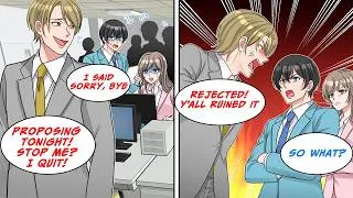 Thumbnail: [Manga Dub] The new manager's son left to propose, but it failed and he quit...!? [RomCom]