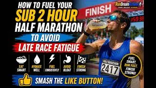 Thumbnail: How to Fuel Your Sub 2 Hour Half Marathon to Avoid Late Race Fatigue