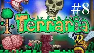 Thumbnail: Terraria - I GOT WRECKED!! - Let's Play Episode 8