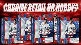 Thumbnail: FIVE OF THESE OR ONE HOBBY BOX? | 2025 Topps Chrome MLB Megabox Review