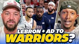 Thumbnail: Chandler & Lou Reacts to LeBron James & Anthony Davis to Warriors Rumors!!