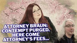 Thumbnail: Reviewing The Order Purging Attorney Jeanette Braun's Contempt (And Awarding Fees Against Her)