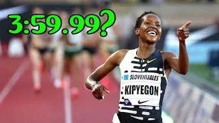 Thumbnail: Can a Woman ACTUALLY run a Mile in Under 4 Minutes?