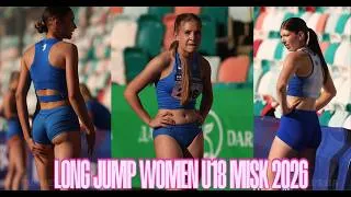 Thumbnail: LONG JUMP WOMEN U18 ATHLETICS MATCH BELARUS RUSSIA MINSK 2026