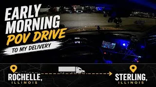 Thumbnail: Early Morning POV Drive To My Delivery 🚛 📦 