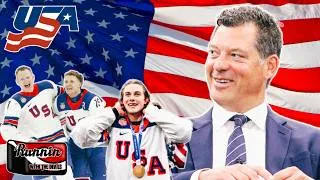 Thumbnail: Bill Guerin Interview Talking Team USA Hockey Olympic Gold & Jack Hughes