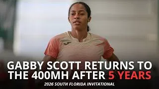 Thumbnail: Olympian Gabby Scott RETURNS to 400m Hurdles in 2026 Season Opener After 5 Years!