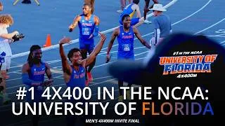 Thumbnail: University of Florida Men’s 4x400 Runs NCAA #1 Time