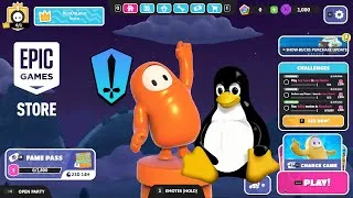 Thumbnail: How to Install Fall Guys on Linux (Epic Games Store Version)