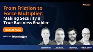 Thumbnail: From Friction to Force Multiplier: Making Security a True Business Enabler [WEBINAR]