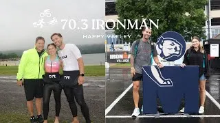 Thumbnail: 70.3 IRONMAN HAPPY VALLEY // WE RAN IN BEAVER STADIUM!!