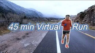 Thumbnail: VIRTUAL RUN - 45 minute Acclimatisation Run at 2100m (~6900ft) Beautiful Rockies