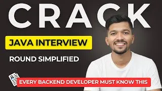 Thumbnail: Crack Java Interview Round | Backend Developer Interview Guide