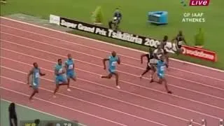 Thumbnail: Asafa Powell’s first ever 100m World record
