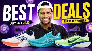 Thumbnail: 🔥 Flipkart & Myntra July Sale 2026 | Best Running Shoe Deals You Shouldn't Miss!