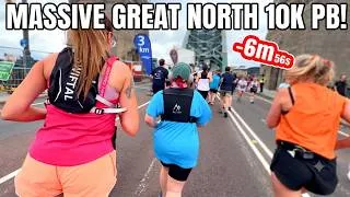 Thumbnail: Great North 10k 2026: Pacing A Huge 10K PB + @GreatRunTV Interview! 🎥