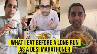 Thumbnail: What I Eat Before A Long Run As A Desi Marathoner
