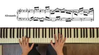 Thumbnail: English Suite No. 3 in G minor, BWV 808: 2. Allemande