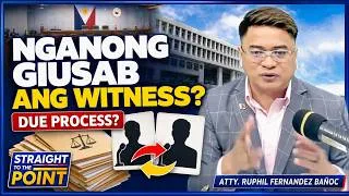 Thumbnail: WITNESS PRESENTATION NAUSAB—DUE PROCESS BA ANG ISSUE? | IMPEACHMENT ANALYSIS