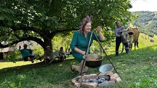 Thumbnail: 🏔️ Trip to Grandfather’s Old House | Carpathian Rural Life, Bograch & Happy Family Moments
