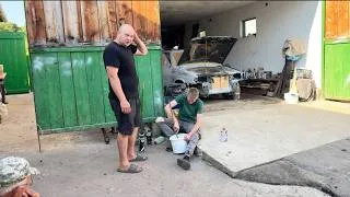 Thumbnail: A Day in Village Life | Hard Work, Painting a Car and Homemade Pickles
